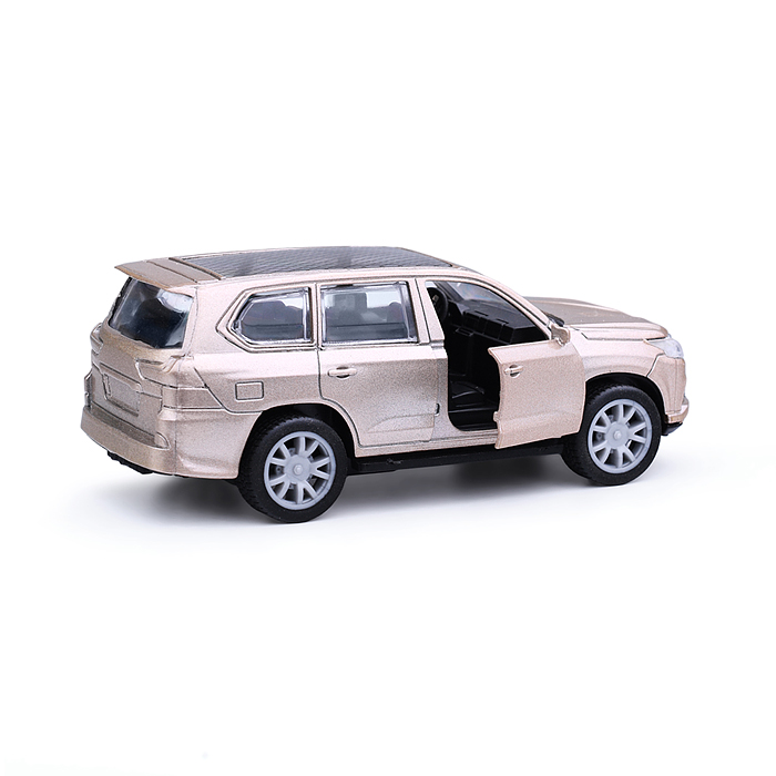 Машина F1094-1M-2M "Внедорожник" с панорамной крышей, металл., на батарейках, в коробке