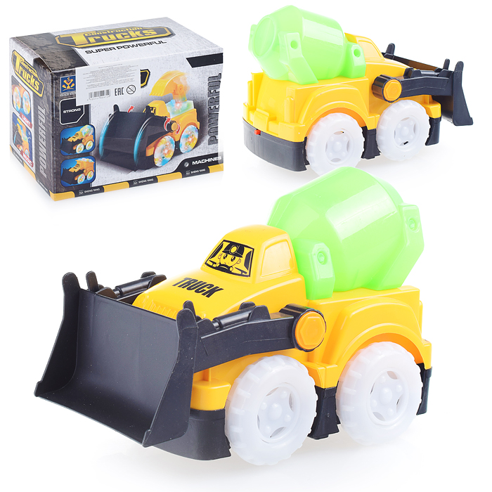 Машина 373-13A "Спецтехника" на батарейках, в коробке Машина 373-13A "Спецтехника" на батарейках, в коробке