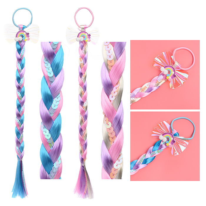 Накладная косичка A-13B на листе Накладная косичка A-13B на листе