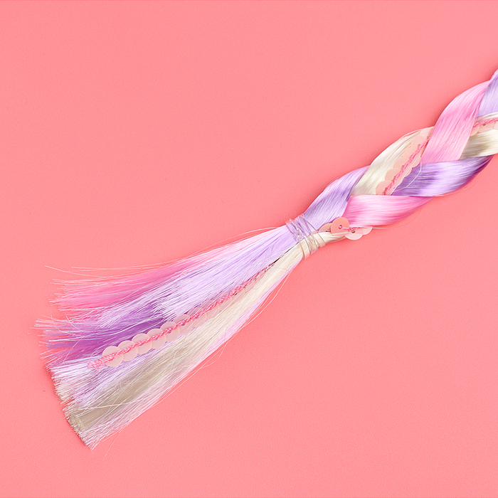 Фото к товару Накладная косичка A-13B на листе Накладная косичка A-13B на листе