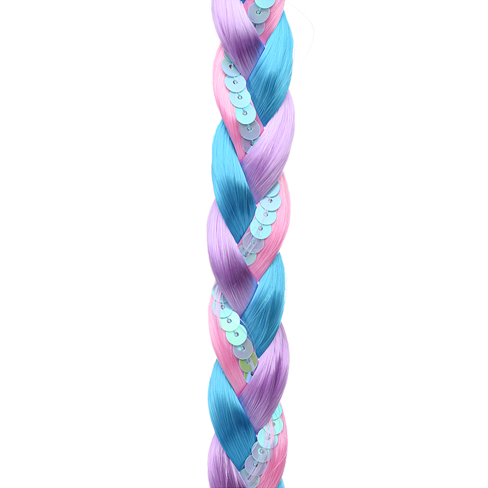 Фото к товару Накладная косичка A-13B на листе Накладная косичка A-13B на листе