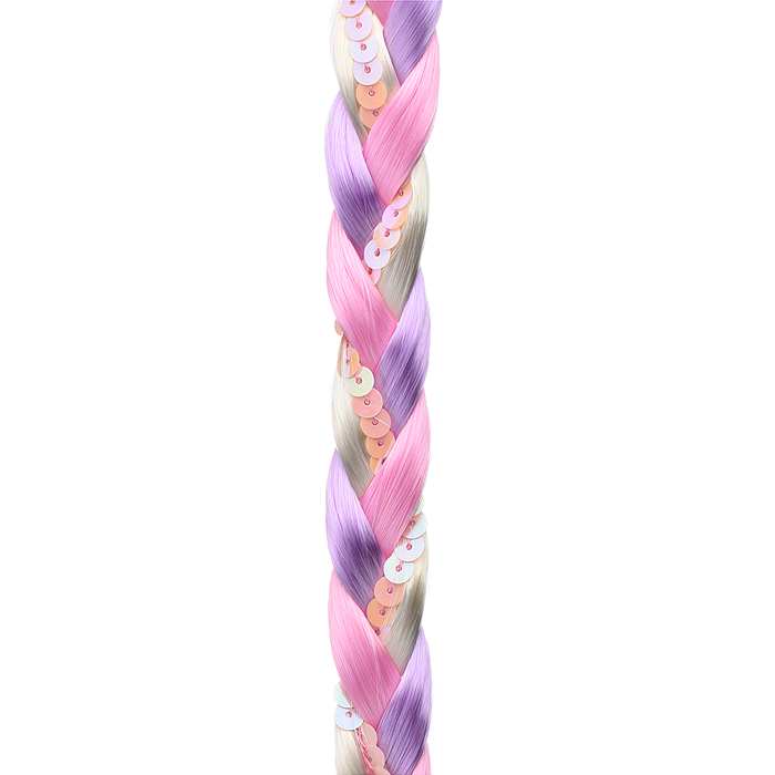 Фото к товару Накладная косичка A-13B на листе Накладная косичка A-13B на листе