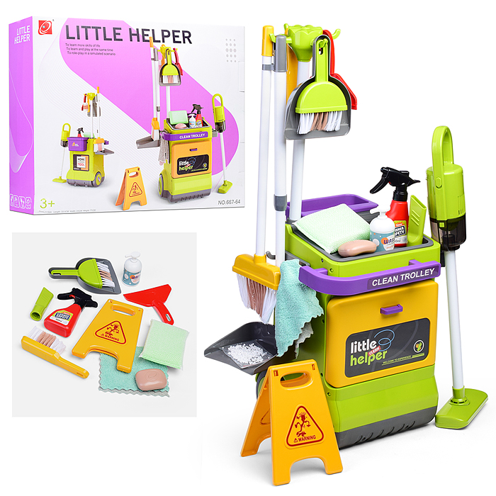 Игровой набор 667-64 "Уборка. Клининговая служба" в коробке Игровой набор 667-64 "Уборка. Клининговая служба" в коробке