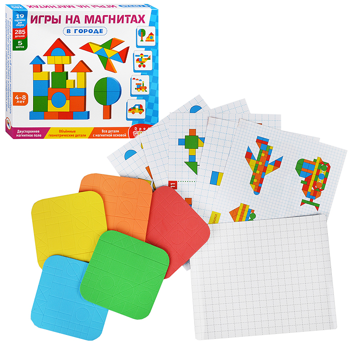 Магнитная мозаика "В городе" Магнитная мозаика "В городе"