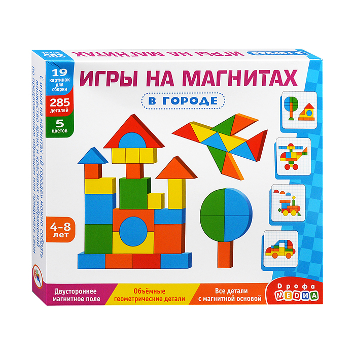 Магнитная мозаика "В городе"