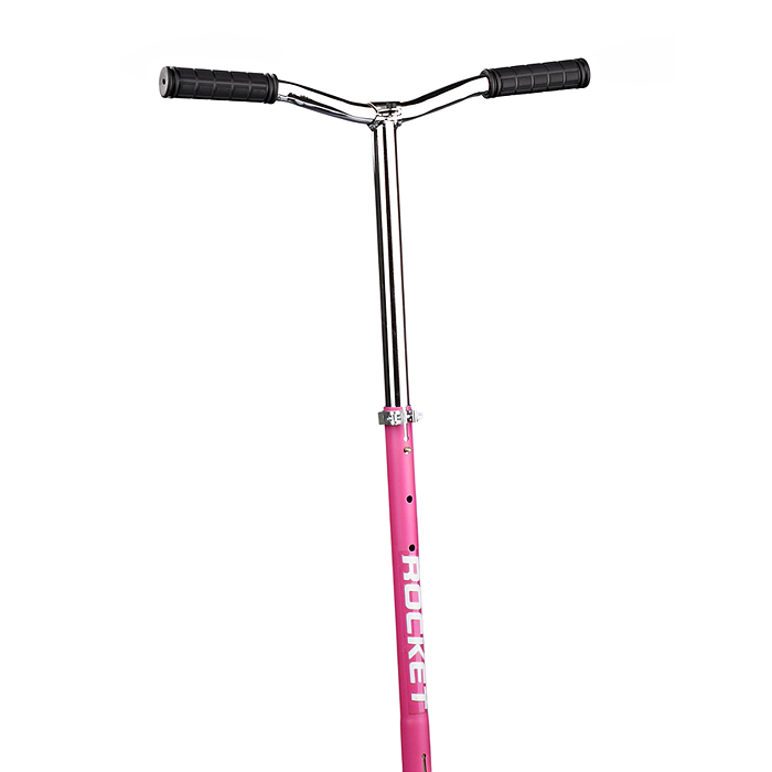 Фото к товару Самокат-снегокат R0181.PK с изогнутой ручкой (розовый) Самокат-снегокат R0181.PK с изогнутой ручкой (розовый)