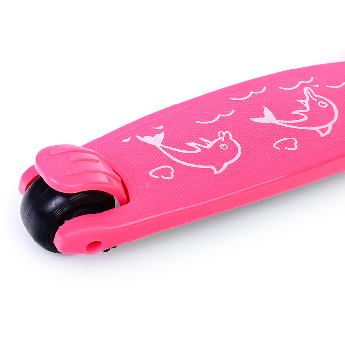 Фото к товару Самокат U038204Y 3-х кол., розовый, PU, ABEC 7, в коробке Самокат U038204Y 3-х кол., розовый, PU, ABEC 7, в коробке