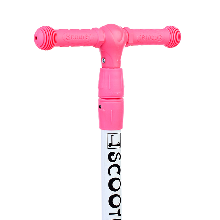 Фото к товару Самокат U038204Y 3-х кол., розовый, PU, ABEC 7, в коробке Самокат U038204Y 3-х кол., розовый, PU, ABEC 7, в коробке