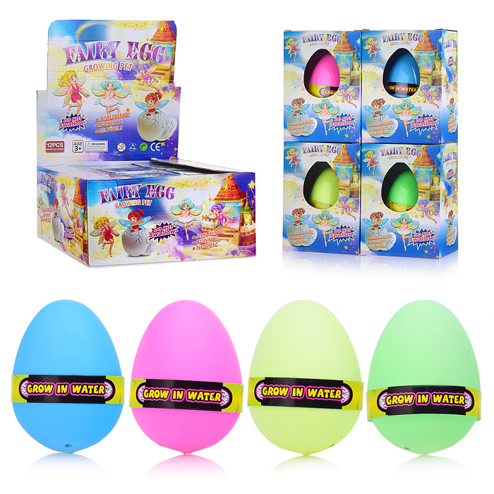 Игрушка-сюрприз 1532 "Фея" в яйце (растущее животное) Игрушка-сюрприз 1532 "Фея" в яйце (растущее животное)