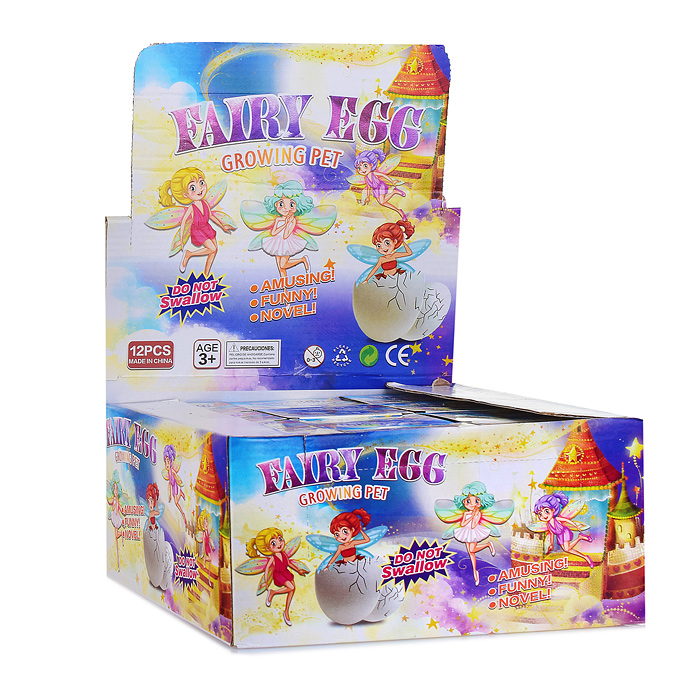 Игрушка-сюрприз 1532 "Фея" в яйце (растущее животное)