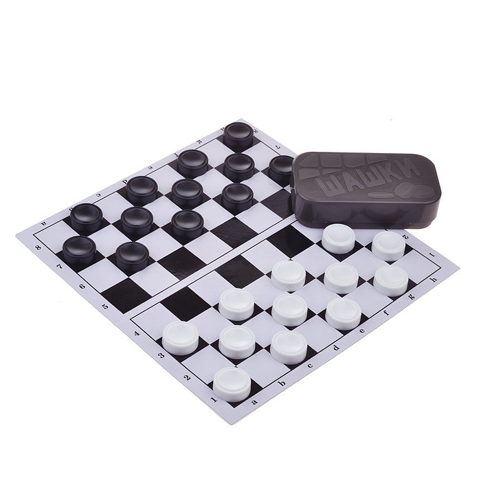 Шашки с доской (европодвес) Шашки с доской (европодвес)