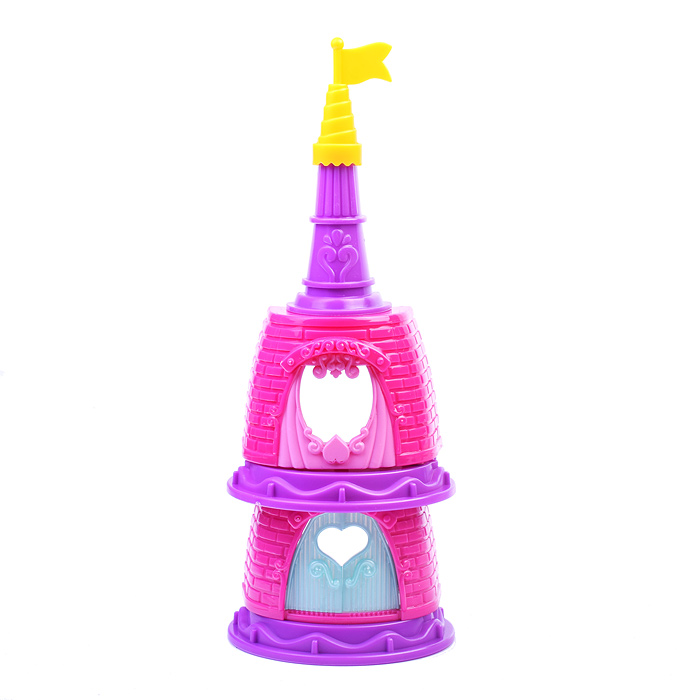 Домик BY1208D-5 "Сказочный" с лошадками, в коробке