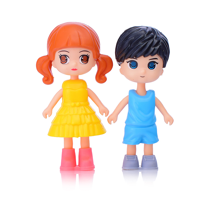 Фото к товару Набор кукол HY007-A6 "Детство" с аксессуарами, в коробке Набор кукол HY007-A6 "Детство" с аксессуарами, в коробке