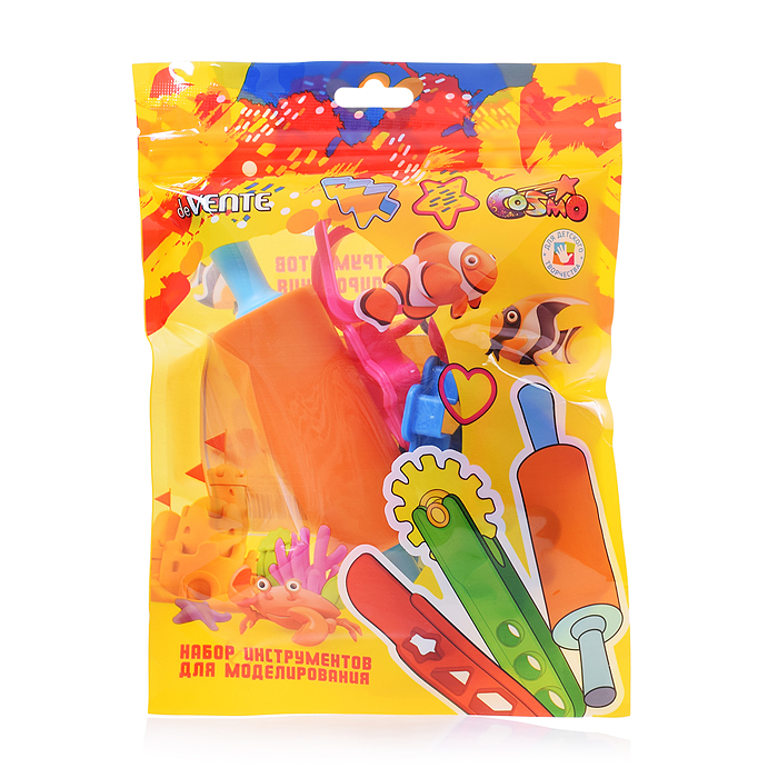 Набор инструментов для лепки и моделирования, 11 предметов (1 скалка для раскатывания пластилина + 1 Набор инструментов для лепки и моделирования, 11 предметов (1 скалка для раскатывания пластилина + 1