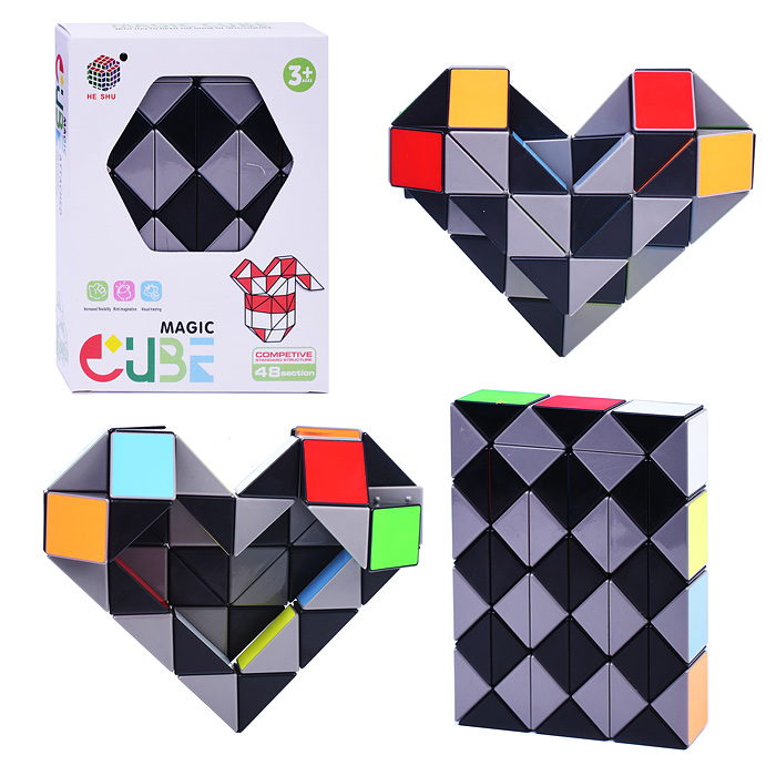 Головоломка 2548C "Змейка" (48 дет.) в коробке Головоломка 2548C "Змейка" (48 дет.) в коробке