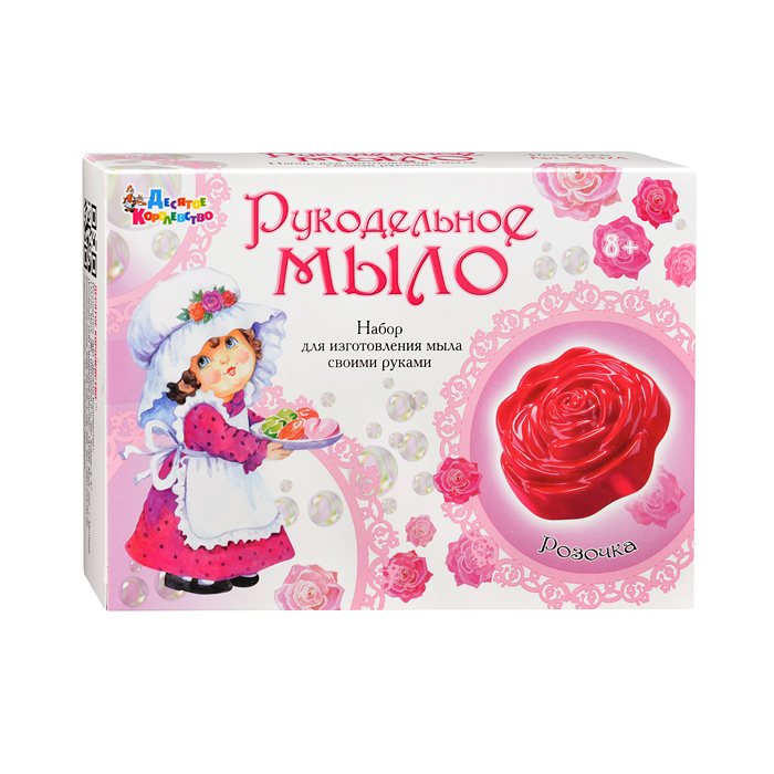 Набор для изготовления мыла. Рукодельное мыло "Розочка" Набор для изготовления мыла. Рукодельное мыло "Розочка"