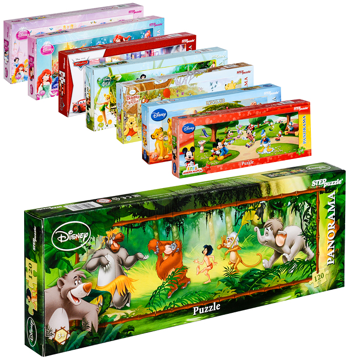 Пазлы 120 "Панорама" (Disney) Пазлы 120 "Панорама" (Disney)
