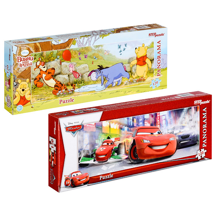 Фото к товару Пазлы 120 "Панорама" (Disney) Пазлы 120 "Панорама" (Disney)