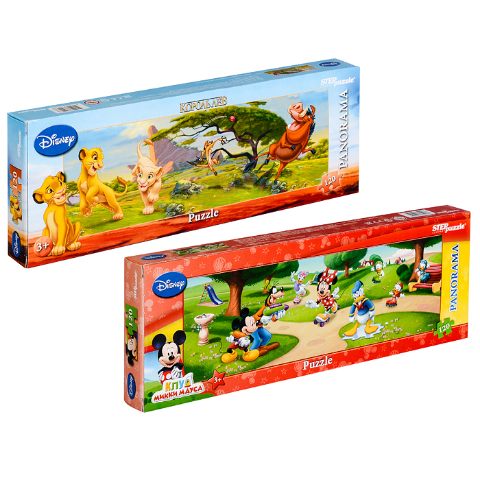 Фото к товару Пазлы 120 "Панорама" (Disney) Пазлы 120 "Панорама" (Disney)