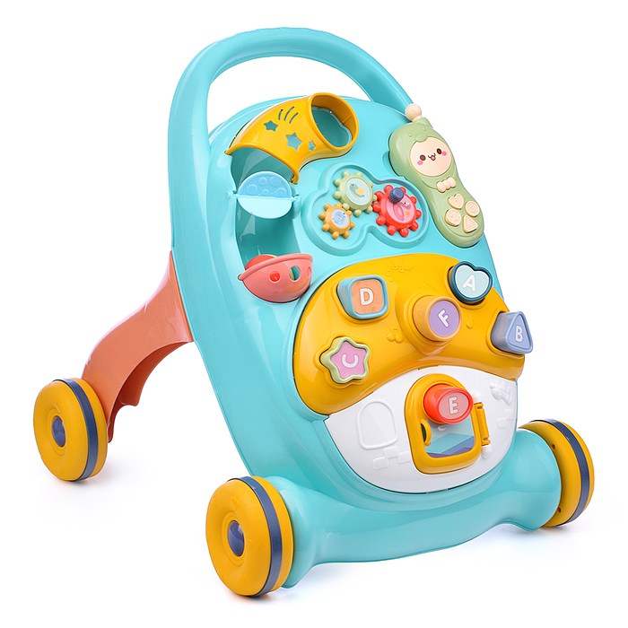 Фото к товару Ходунки YL1055-1 "Маленькие радости" с игровым центром, в коробке Ходунки YL1055-1 "Маленькие радости" с игровым центром, в коробке