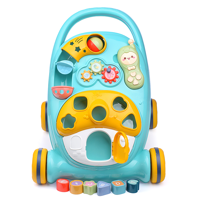 Фото к товару Ходунки YL1055-1 "Маленькие радости" с игровым центром, в коробке Ходунки YL1055-1 "Маленькие радости" с игровым центром, в коробке