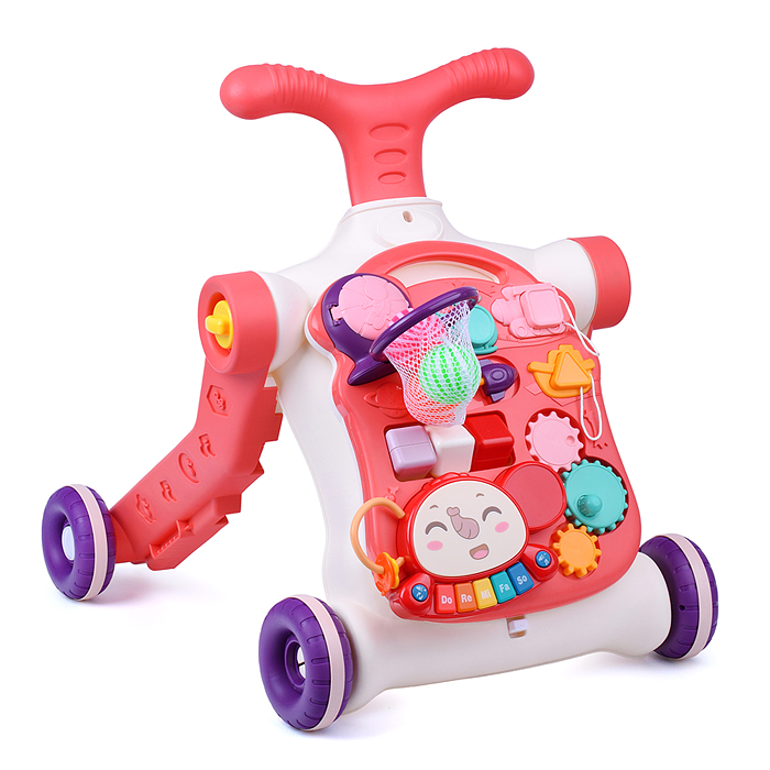 Фото к товару Ходунки N6034 "Шагай-играй" 5 в 1 с игровым центром, в коробке Ходунки N6034 "Шагай-играй" 5 в 1 с игровым центром, в коробке