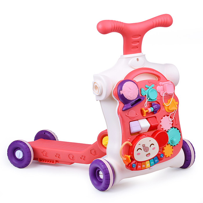 Фото к товару Ходунки N6034 "Шагай-играй" 5 в 1 с игровым центром, в коробке Ходунки N6034 "Шагай-играй" 5 в 1 с игровым центром, в коробке