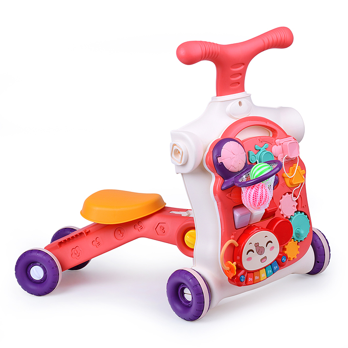 Фото к товару Ходунки N6034 "Шагай-играй" 5 в 1 с игровым центром, в коробке Ходунки N6034 "Шагай-играй" 5 в 1 с игровым центром, в коробке