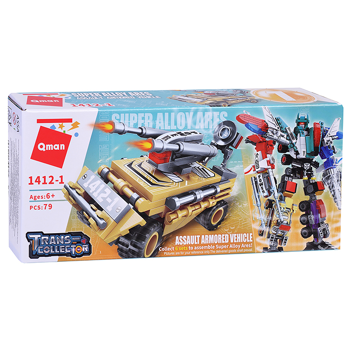 Фото к товару Конструктор 1412 "Космический транспорт" в ассортименте, в коробке Конструктор 1412 "Космический транспорт" в ассортименте, в коробке