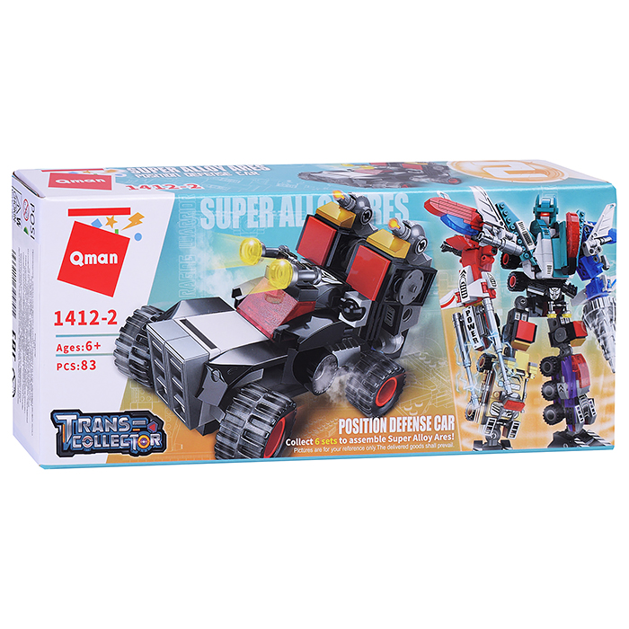 Фото к товару Конструктор 1412 "Космический транспорт" в ассортименте, в коробке Конструктор 1412 "Космический транспорт" в ассортименте, в коробке