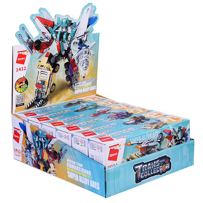 Фото к товару Конструктор 1412 "Космический транспорт" в ассортименте, в коробке Конструктор 1412 "Космический транспорт" в ассортименте, в коробке