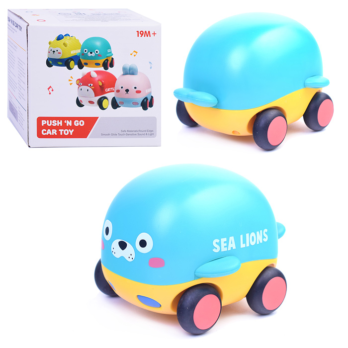 Машина MD2141 "Тюлень" на батарейках, в коробке Машина MD2141 "Тюлень" на батарейках, в коробке