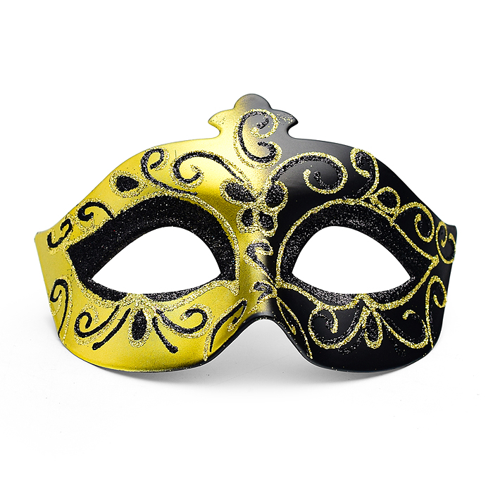 Фото к товару Маска карнавальная S2117 "Венецианская" (золотой орнамент) Маска карнавальная S2117 "Венецианская" (золотой орнамент)