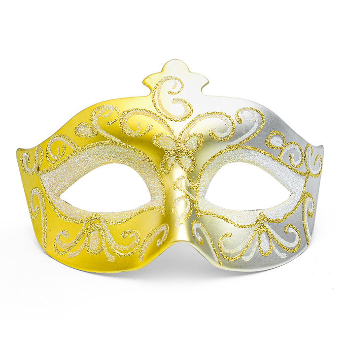 Фото к товару Маска карнавальная S2117 "Венецианская" (золотой орнамент) Маска карнавальная S2117 "Венецианская" (золотой орнамент)