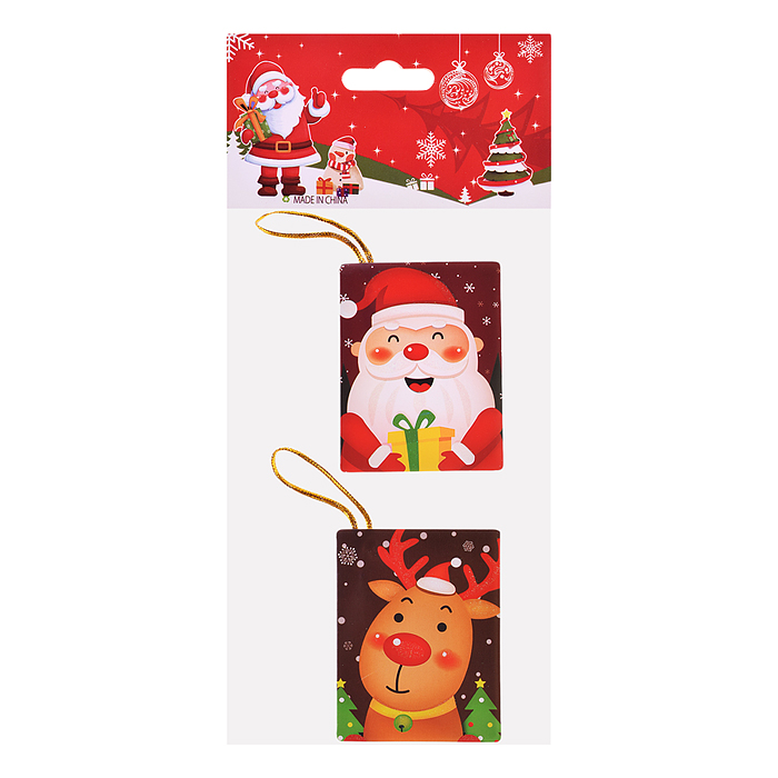 Фото к товару Открытка новогодняя S1998 "Новогоднего настроения" в пакете Открытка новогодняя S1998 "Новогоднего настроения" в пакете