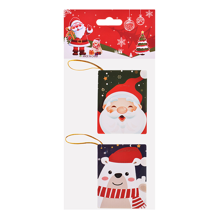 Фото к товару Открытка новогодняя S1998 "Новогоднего настроения" в пакете Открытка новогодняя S1998 "Новогоднего настроения" в пакете