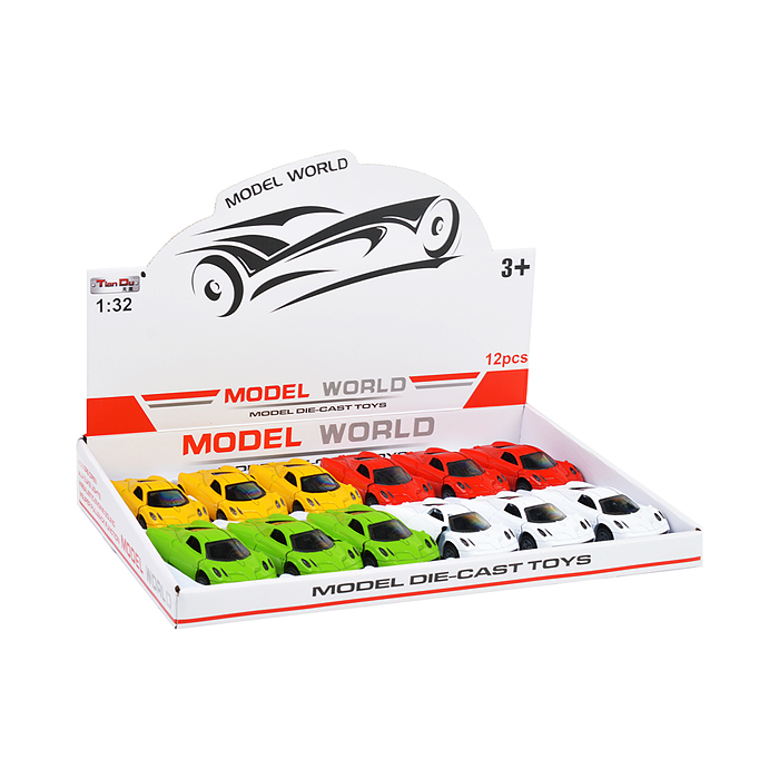 Фото к товару Машина F1117-2M "Гоночная" метал., двери открываются вверх, в дисплее Машина F1117-2M "Гоночная" метал., двери открываются вверх, в дисплее