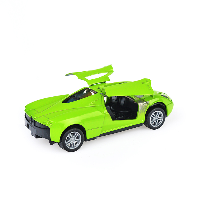 Фото к товару Машина F1117-2M "Гоночная" метал., двери открываются вверх, в дисплее Машина F1117-2M "Гоночная" метал., двери открываются вверх, в дисплее