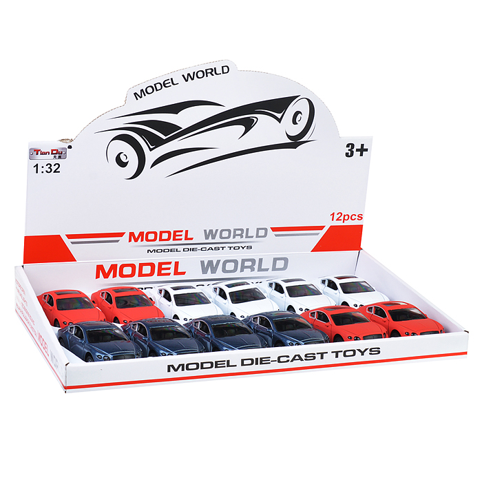 Фото к товару Машина F1139-2M "Купе" с панорамным люком, метал., в коробке Машина F1139-2M "Купе" с панорамным люком, метал., в коробке