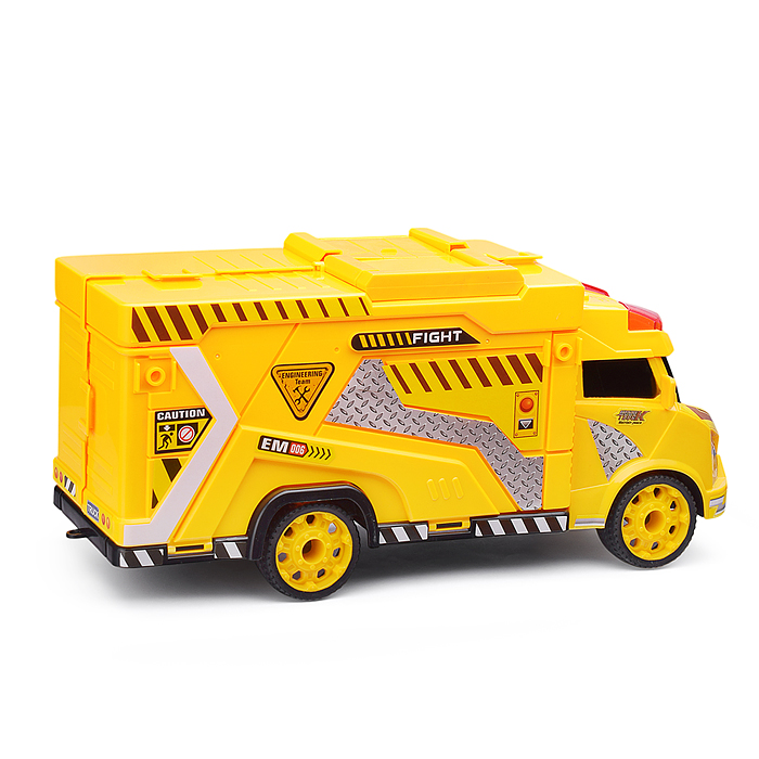 Парковка-машина 660-A258 "Строительная служба" в коробке