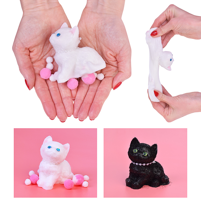 Игрушка-антистресс 00-5358 "Кошечка в бусах" Игрушка-антистресс 00-5358 "Кошечка в бусах"