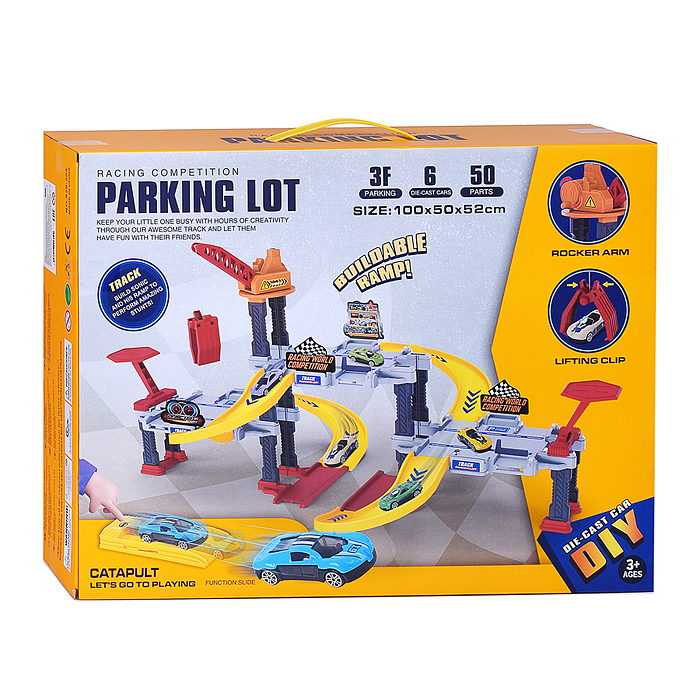 Фото к товару Парковка 939-304 "Parking lot-1" в коробке Парковка 939-304 "Parking lot-1" в коробке