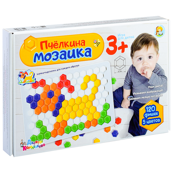 Мозаика "Пчелкина" d25/5 ЦВ/120 эл Мозаика "Пчелкина" d25/5 ЦВ/120 эл