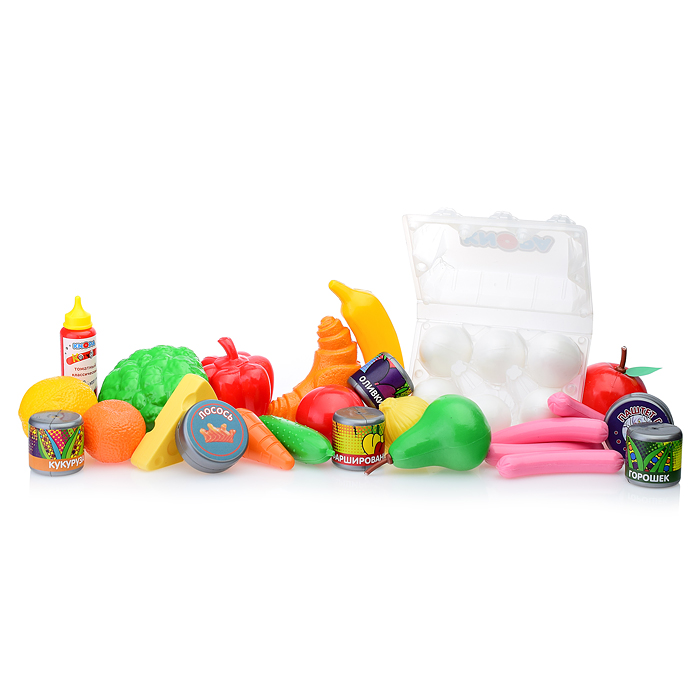 Фото к товару Шоппер с продуктами Шоппер с продуктами