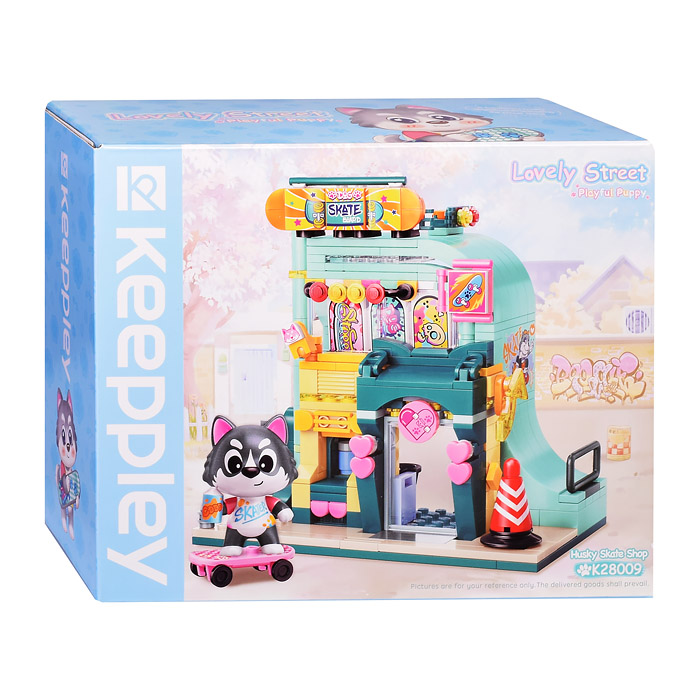 Конструктор K28009 "Скейт парк" (343 дет.) Конструктор K28009 "Скейт парк" (343 дет.)