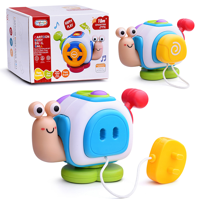 Игрушка развивающая 99-21 "Улитка" в коробке Игрушка развивающая 99-21 "Улитка" в коробке