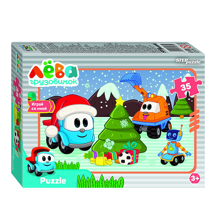Пазлы 35 "Грузовичок Лёва. Друзья" (ООО "Первый проект") Пазлы 35 "Грузовичок Лёва. Друзья" (ООО "Первый проект")