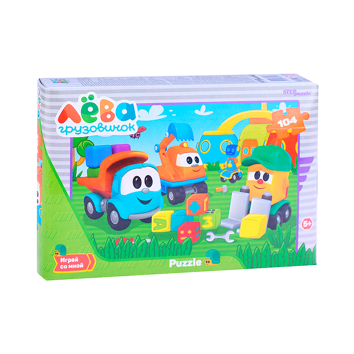 Пазлы 104 "Грузовичок Лёва" (ООО "Первый проект") Пазлы 104 "Грузовичок Лёва" (ООО "Первый проект")