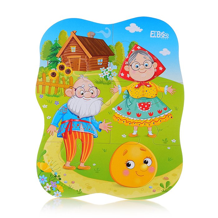 Фото к товару Мягкий пазл "Колобок" Мягкий пазл "Колобок"