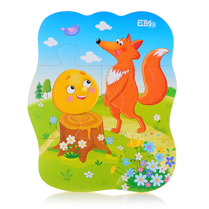 Фото к товару Мягкий пазл "Колобок" Мягкий пазл "Колобок"